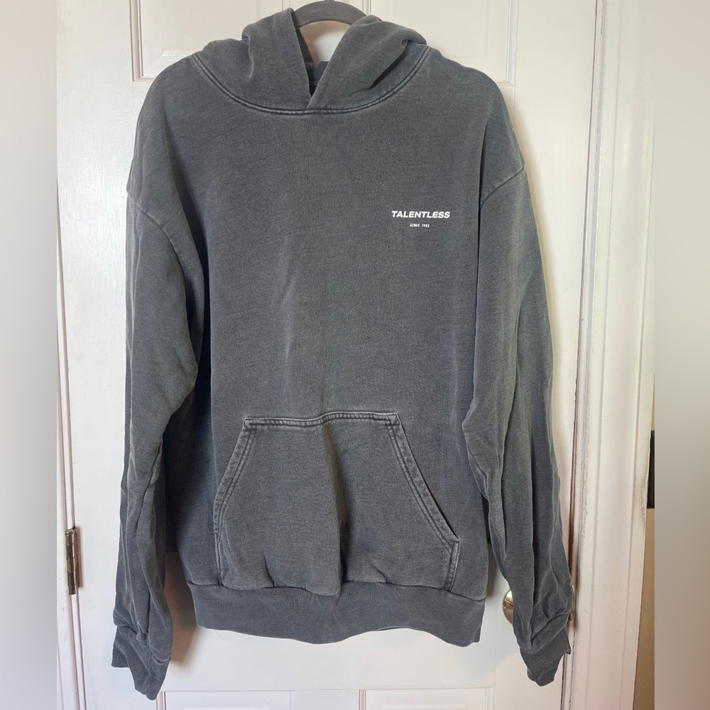 Talentless Gray Sweatshirt Classic Pullover Design